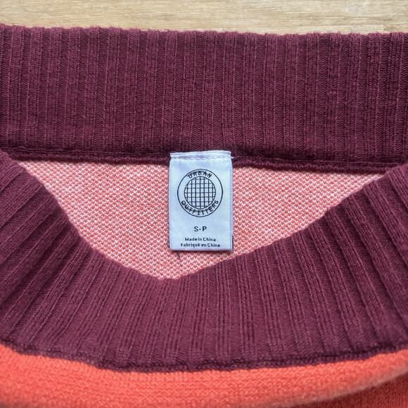 Urban Outfitters Mini Skirt Women’s Size Small Red Orange Retro Y2K Style - Picture 4 of 9